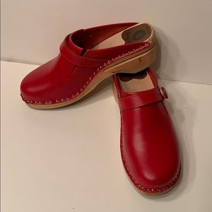 Troentorp Bastad Women’s Raphael Leather Clogs